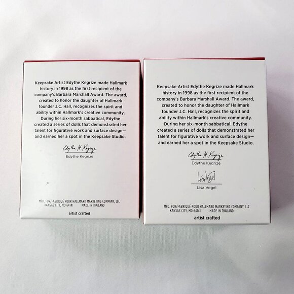 Hallmark Keepsake Christmas Ornaments 2 Twelve Days Of Christmas 2021 & 2022 - Picture 4 of 4